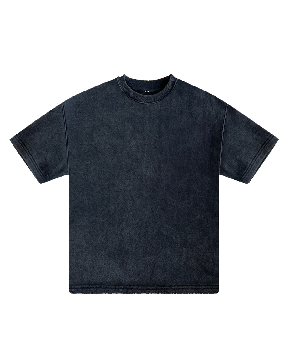 $7.77 Blank Tee (Washed Black)